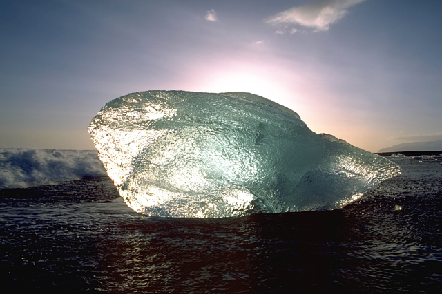 We can get frozen in our identities, unable to flow with the larger tides that guide us. Image courtesy of Wikipedia.